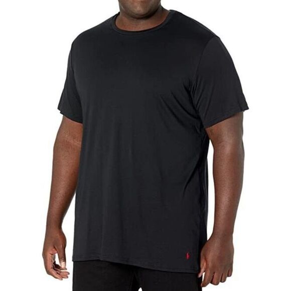 Polo Ralph Lauren P051RX Men Sz 3XL Black Supreme Comfort S/S Crew Neck T-Shirt - Picture 7 of 8